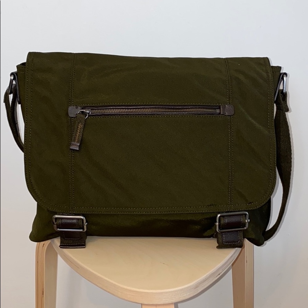 Nylon Messenger Bag